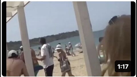"US ATACMS Missile with Cluster Warhead Detonates Above Sevastopol Beach Crowds"