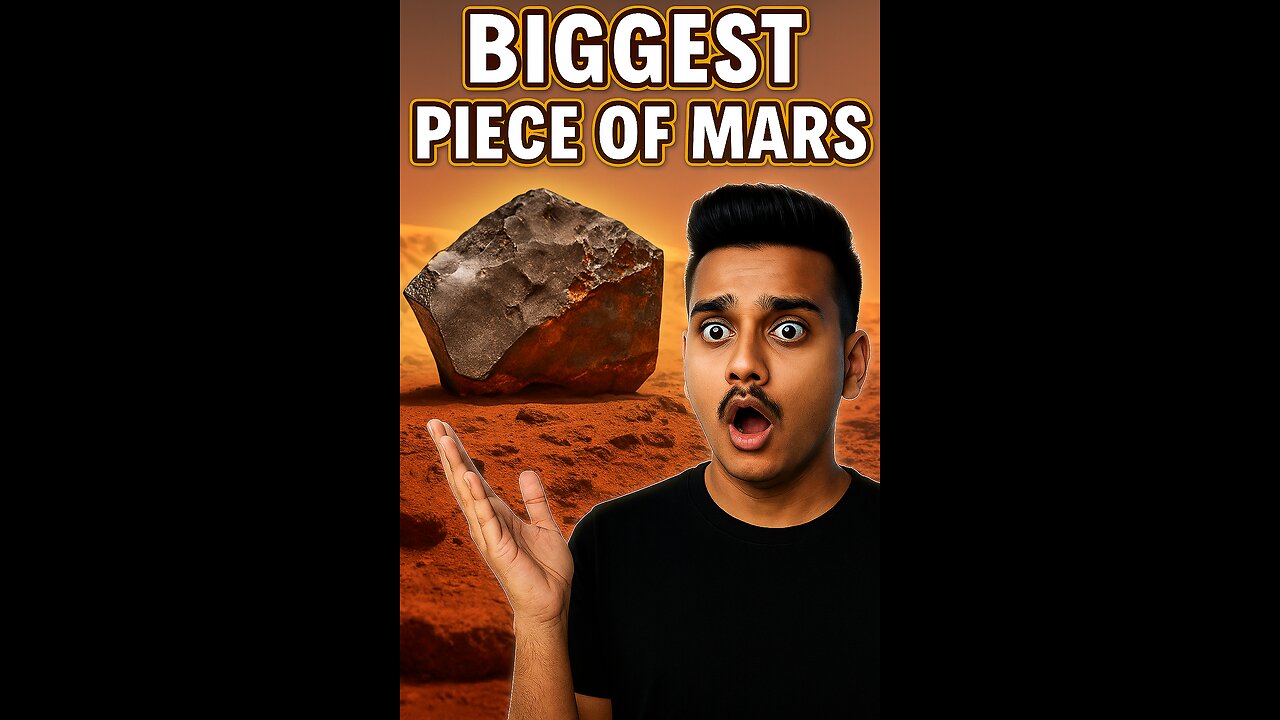 The Biggest Piece of Mars on Earth! 🌍🪐