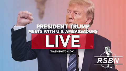 LIVE: President Trump Meets with U.S. Ambassadors and More from the White House - 3/25/25