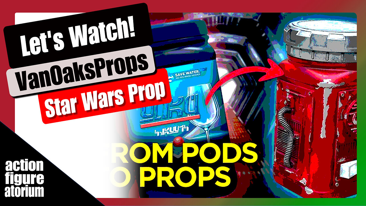 Let's Watch | Commentary and discussion of VanOaksProps Making Star Wars Props from Junk