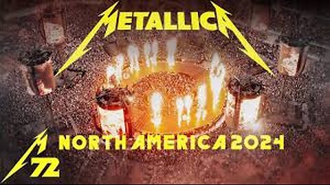 Metallica - M72 North America Tour 2024 - The Concert #Charlie Kirk