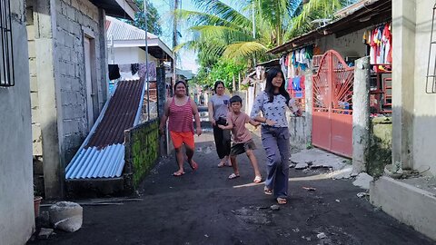 Miklyn Visited Us And We Ate Bread And Puto And Drank Coffee