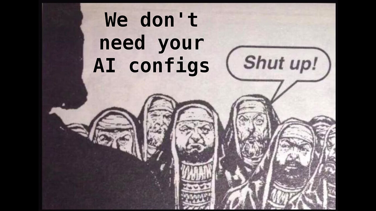 We Don't Need Your AI Text Editor Configs in Our Repos, .gitignore that stuff