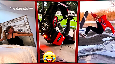 😂 Slips, Falls, and FUNNY Fails | 100% Pure Comedy! 😂