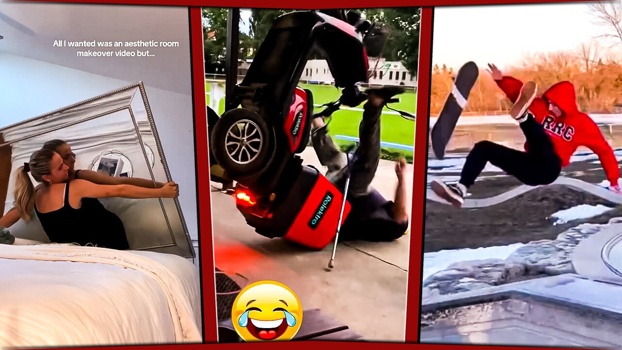 😂 Slips, Falls, and FUNNY Fails | 100% Pure Comedy! 😂
