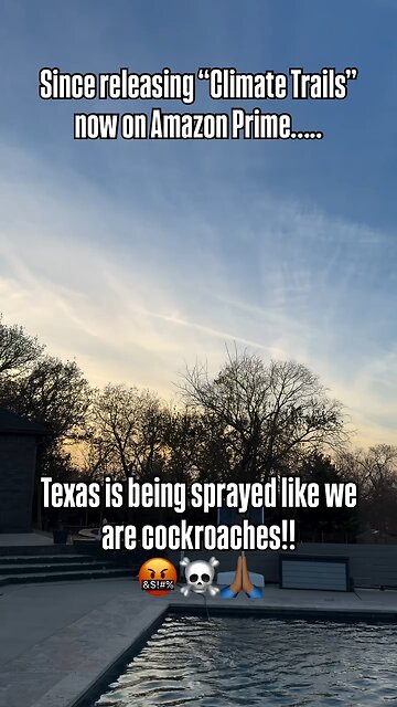 I just looked up and saw X’s across the sky again. 😎😳