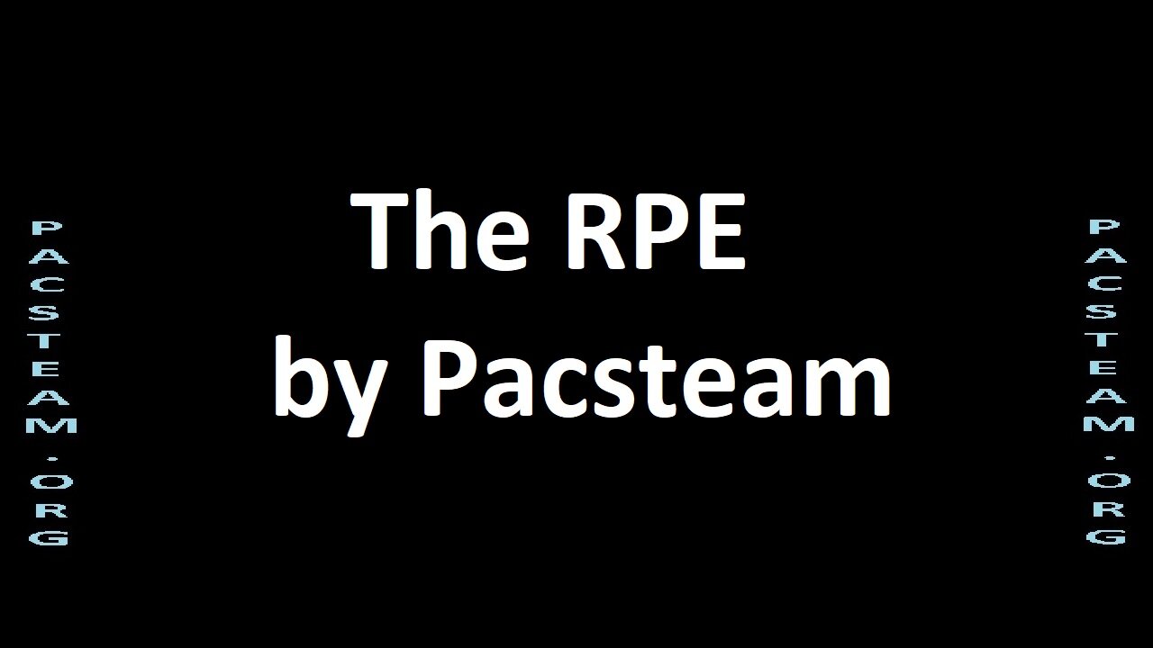 The RPE by Pacsteam