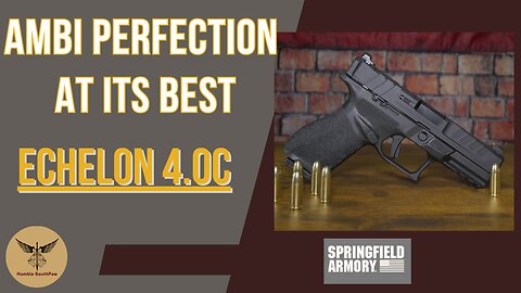 Echelon Compact: Ambi Perfection! Ultimate carry for southpaws & righties? #SpringfieldArmory