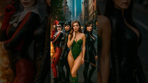 Dc Badass Girls In Real Life #dccomics #dcuniverse #dc #superman #supergirl #pixverse #pixverseai