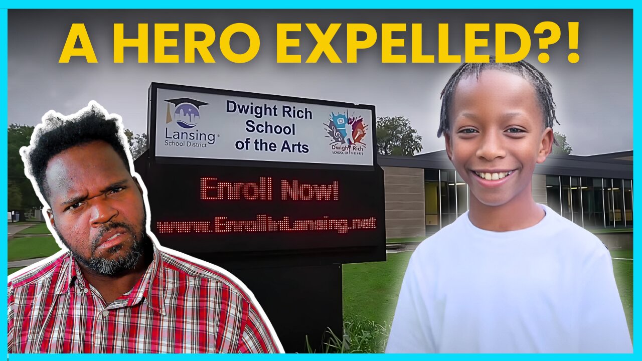 He Stopped a School Shooter. The School Expelled Him!