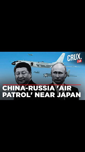 ‼️🇨🇳🇷🇺💥🇯🇵JUST IN: China and Russia launch joint bomber operation near the Ryukyu Islands!