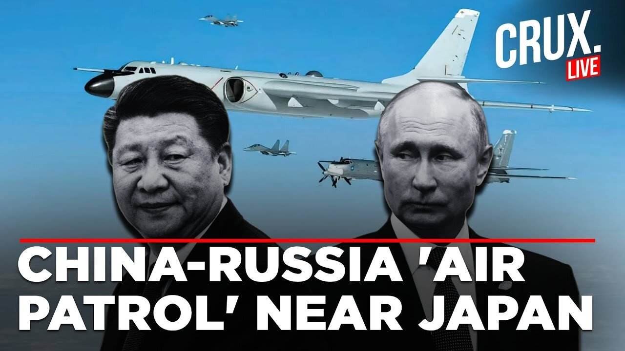 ‼️🇨🇳🇷🇺💥🇯🇵JUST IN: China and Russia launch joint bomber operation near the Ryukyu Islands!