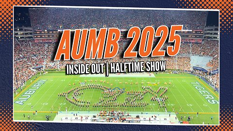 Inside Out | Auburn University Marching Band | 2025 HALFTIME | 4K FULL SHOW