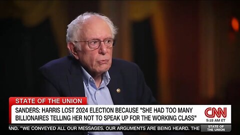Sen Bernie Sanders Claims MAGA Is Divided People For The Rich
			