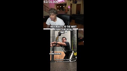 Max reacts to the most ayooo clip of all time #plaqueboymax #plaqueboymaxclips