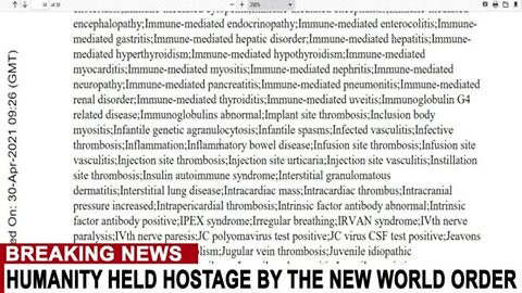 "Leaked Pfizer Document Goes Viral Online"