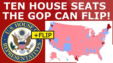 TEN House Seats That Can FLIP RED in 2026!