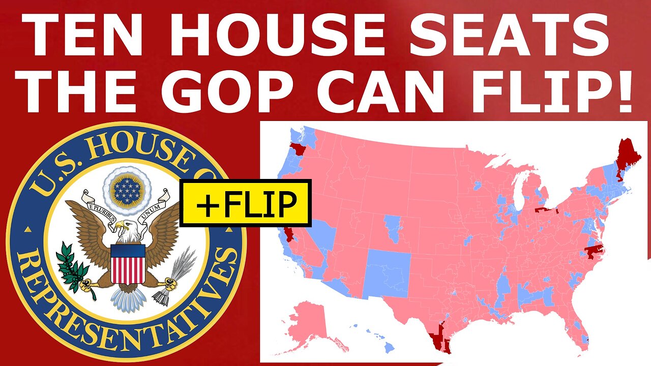 TEN House Seats That Can FLIP RED in 2026!