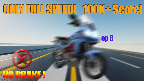Get READY for 100K+ Scores with NO BRAKE Technique! EP 8 || TIX GAMING || Traffic Rider ||