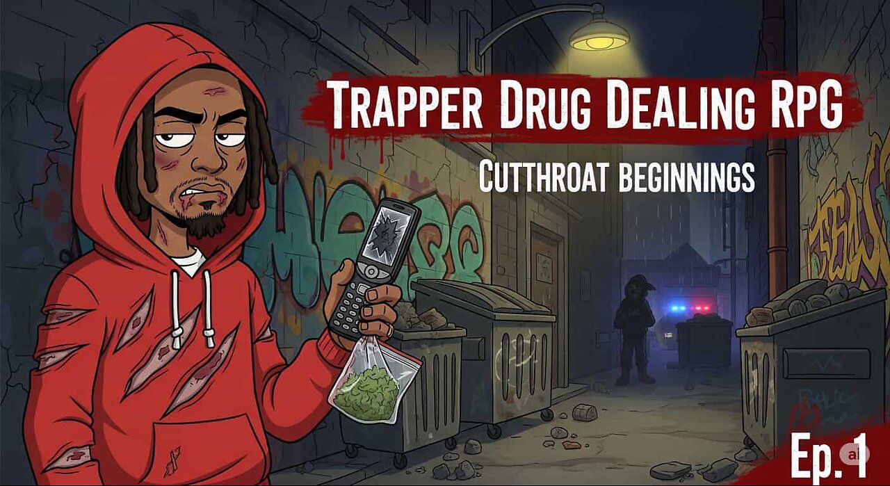 Cutthroat Beginnings! | Trapper: Drug Dealing RPG Ep. 1