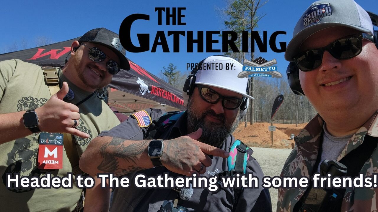 Headed to The Gathering with some friends!