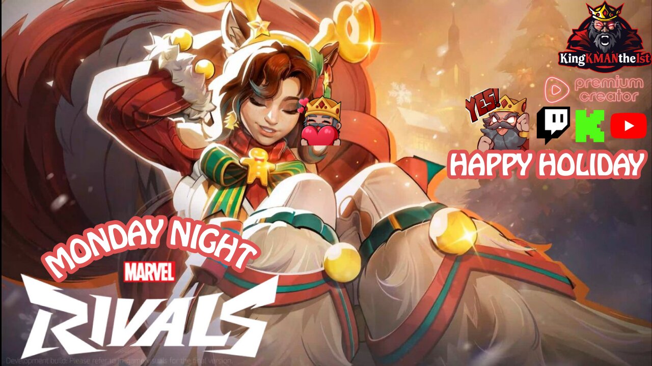 🔴Live: Monday Night Marvel Rivals | Happy Hoildays ❄