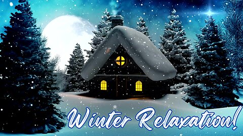 Winter | Relaxing Snowy Music & Peaceful Winter Scenery for Stress Relief & Meditation