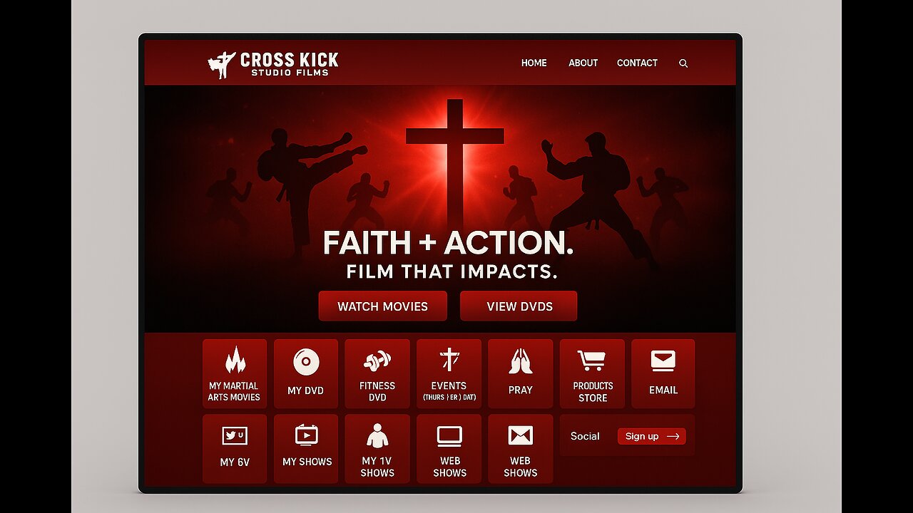 Cross kick Studio Films Webr