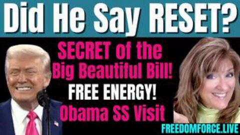 RESET! Secret of BB Bill! Free Energy, Obama SS,26-5-25