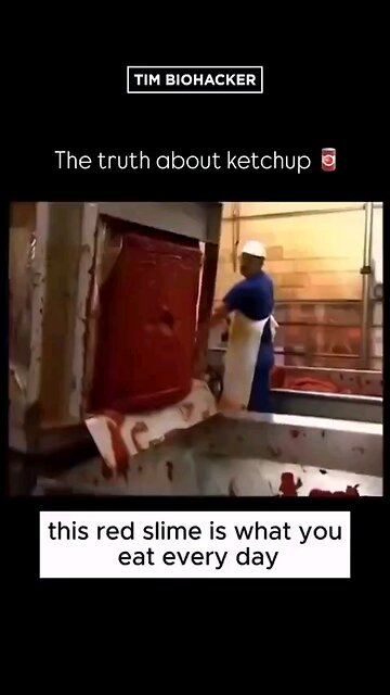 Do You Love Ketchup? It Is NOT Ketchup, It Is Processed, Addicting Sugar & Salt Poison. WTFU!