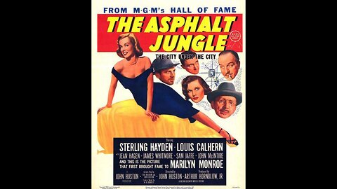 The Asphalt Jungle 1950 - HD 1080 - Full Movie - Sterling Hayden, Louis Calhern