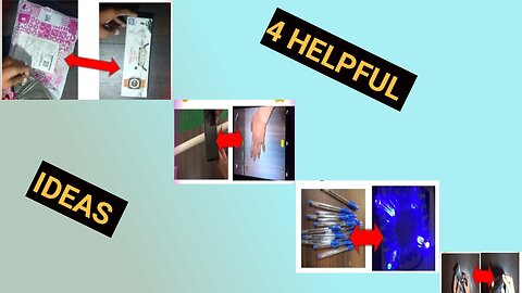 4 helpful ideas