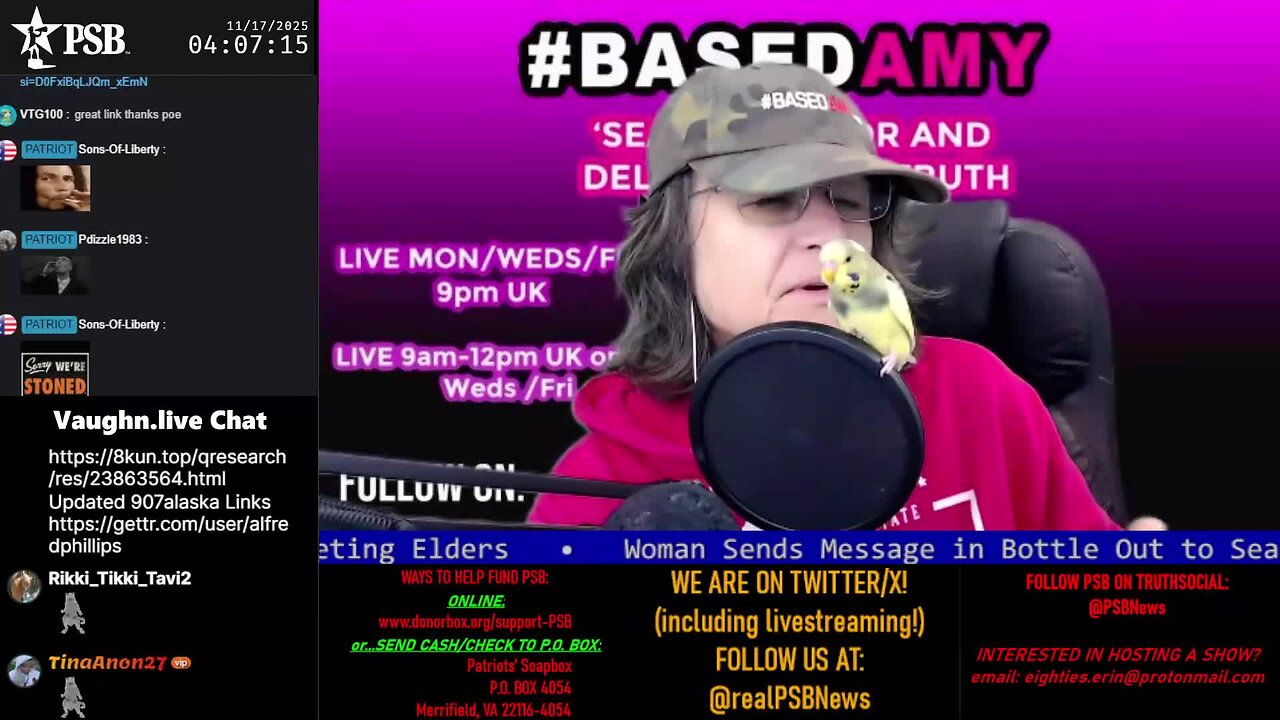 2025-11-17 04:03 EST - Based Amy