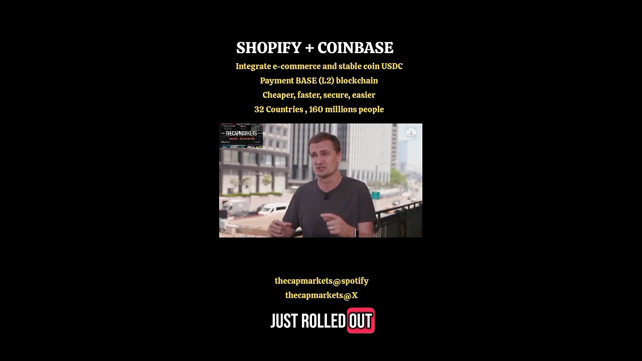 SHOPIFY + COINBASE, INTEGRATE E-COMMERCE AND CRYPTO PAYMENT