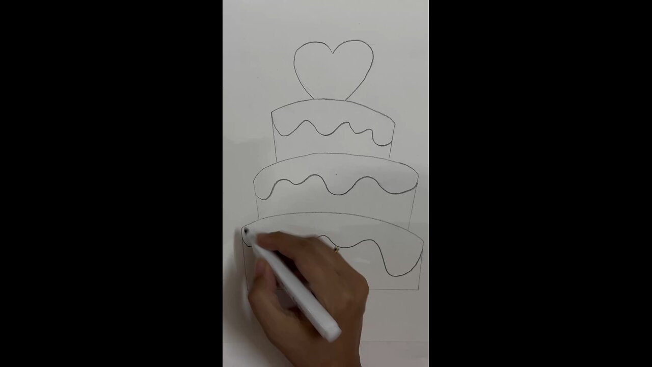 Cake drawing🎂🥮🧁