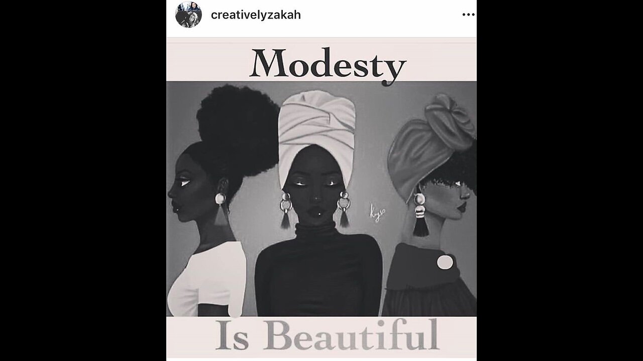 Woman Dress Modest àn command