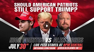 Full Alex Jones. Vs Nick Fuentes Debate