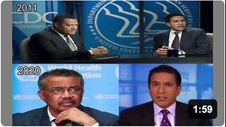 Dr. Sanjay Gupta in the 2011 movie Contagion talking about social distancing and a virus conspiracy among the CDC, Big Pharma, and WHO