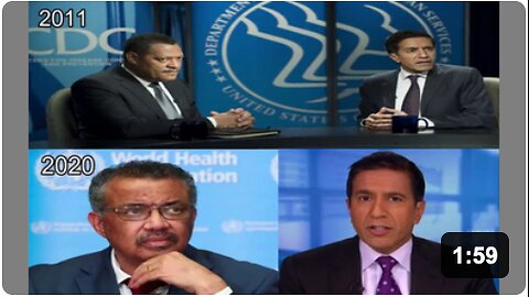 Dr. Sanjay Gupta in the 2011 movie Contagion talking about social distancing and a virus conspiracy among the CDC, Big Pharma, and WHO
			