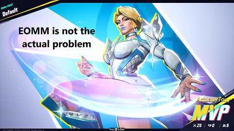 EOMM is NOT the Actual Problem