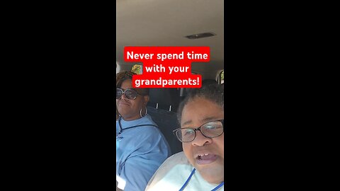 She went on a ride with her grandma #jokeoftheday