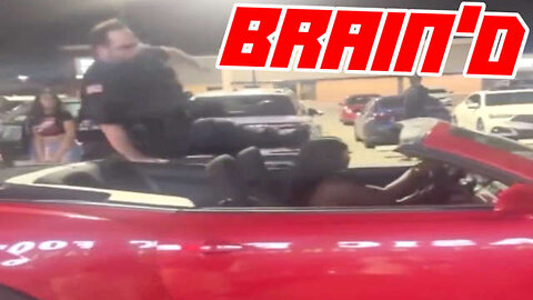 Lady Brains a Cop While Fleeing Arrest