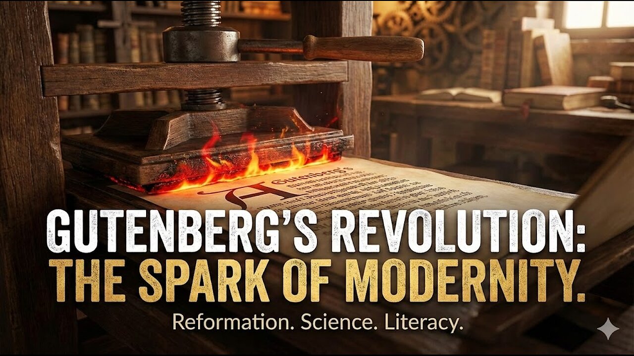 The Machine That Killed the Middle Ages: The Gutenberg Press | Home Bound Historian