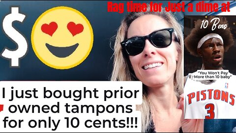 200% American Champagne Tariffs & 10 Cent Tampons! Trumps is a TOTAL F**k UP!