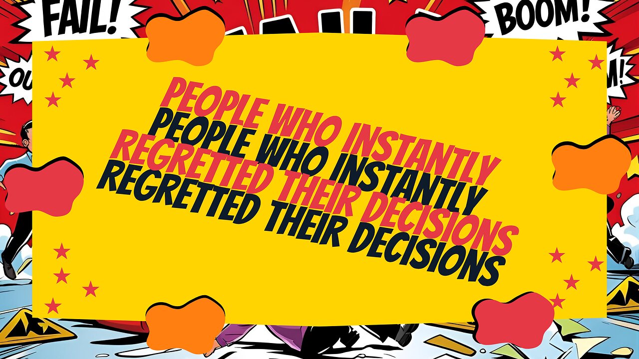 People Who Instantly Regretted Their Decisions 😂💥