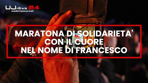 Solidarietà e musica ad Assisi con Carlo Conti [Foto Gallery], Con il Cuore