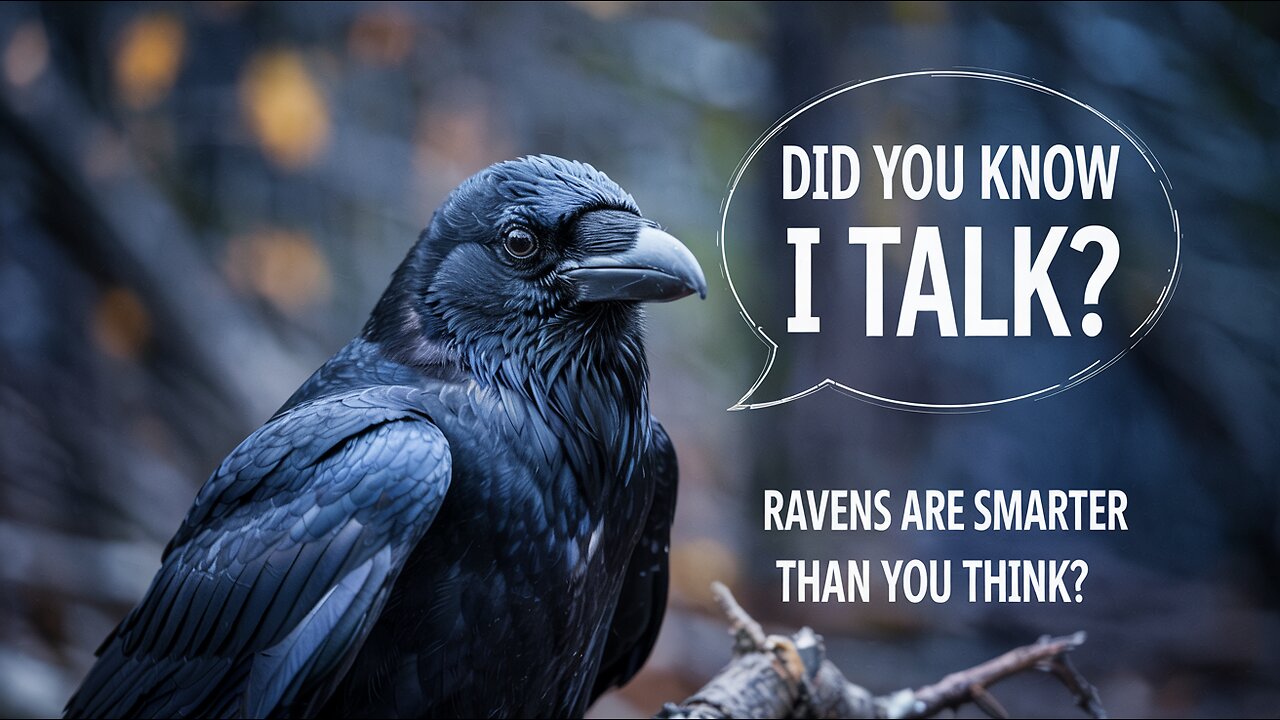 Ravens Are Smarter Than You Think! 🧠 (Mind-Blowing Facts You Never Knew)