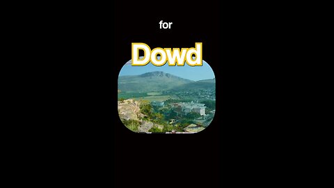 for Dowd