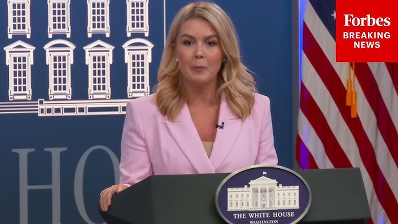 BREAKING: Karoline Leavitt Hosts White House Briefing for New Media on Immigration Crackdown