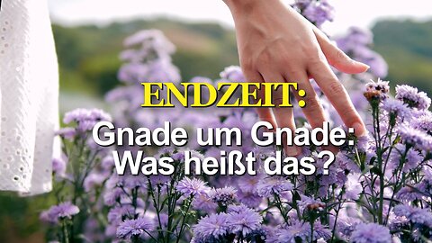 366 - Gnade um Gnade: Was heißt das?